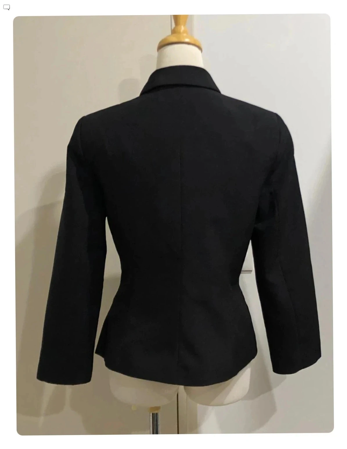 Blazer negro ceñido Talla M - La Redoute Création – photo 4